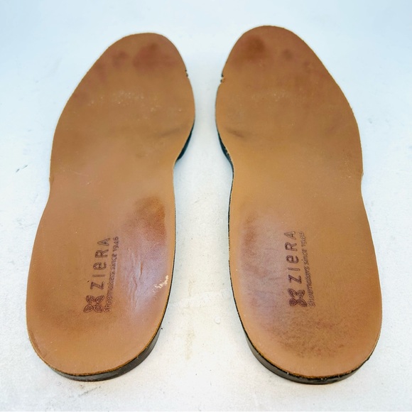 Kumfs Ziera Brown Xray Z Strap Mary Janes Flats size 36 5.5 - Picture 6 of 11